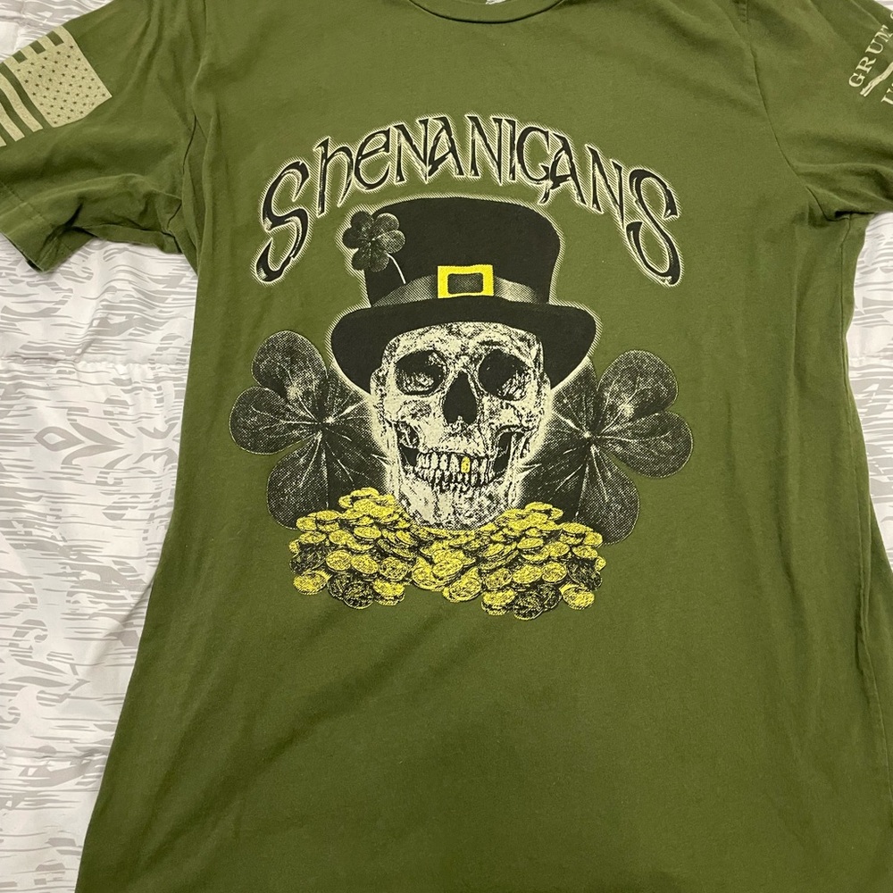 Grunt Style Olive Shenanigans Tee